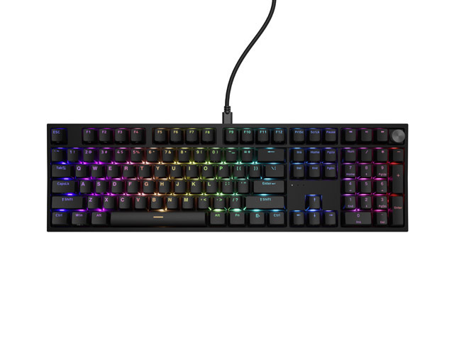 Keyboard Genesis Gaming Thor 404 Hot Swap Mechanical Gateron Yellow Pro Switch Black