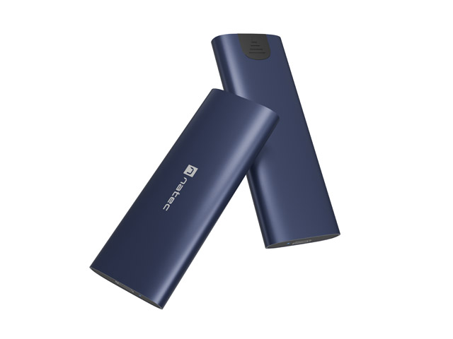 External Rack for SSD NVMe M.2/PCIe Natec Rhino Lite Type USB-C 3.2 Gen2 Navy Blue
