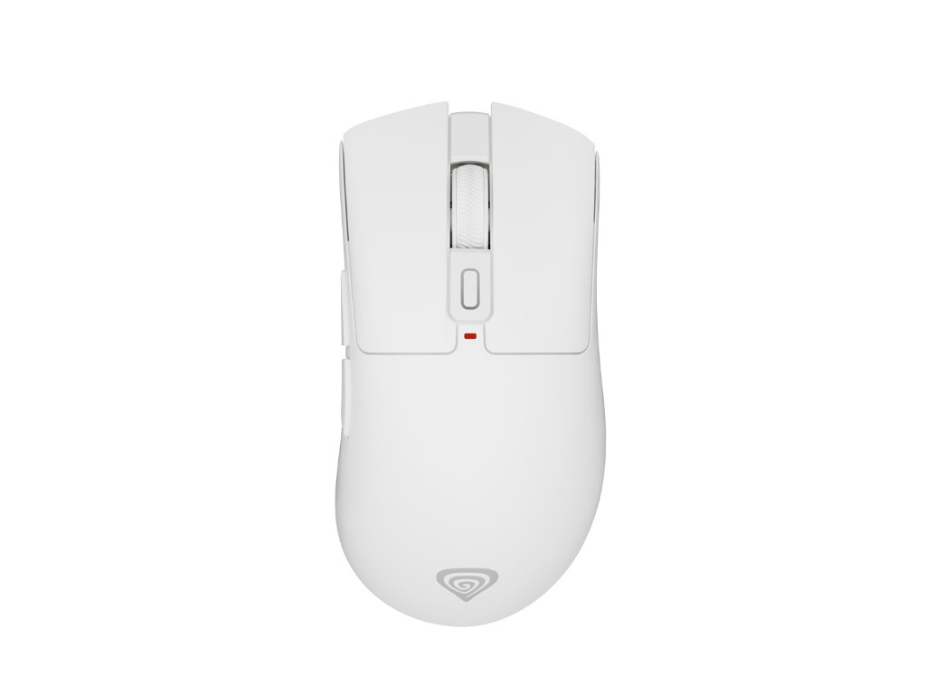 Mouse Genesis Wireless Gaming Zircon 880 12000DPI White