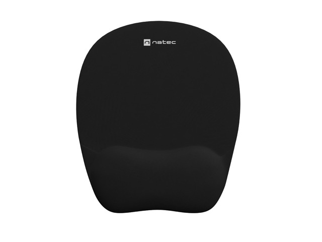 Mouse Pad Natec Chipmunk 230x200mm w/Memory Foam Filling Black