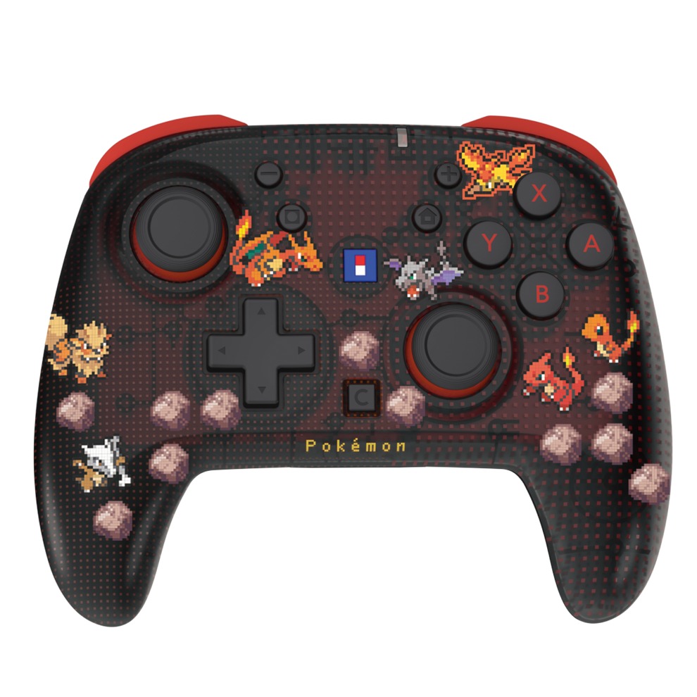 Nintendo Switch 2 Controller Wireless HORIPAD Turbo (Pixel Red) w/TMR Sticks