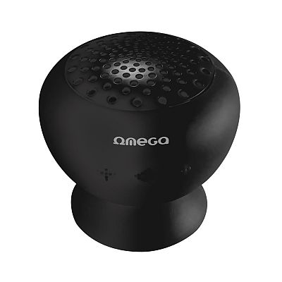 Speaker Omega Bluetooth Rechargeable Splash Resistant Black