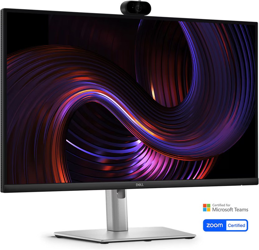 Monitor 27" Dell P2726DEV QHD IPS 120Hz USB-C/HDMI/DP/USB/PD 90W/RJ45/Height Adj./Webcam