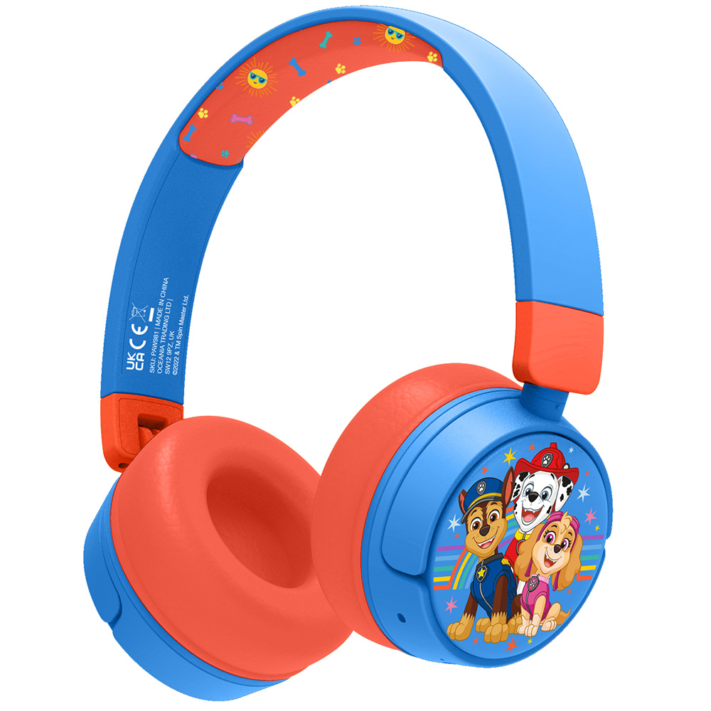 Headphones OTL Kids Paw Patrol Bluetooth Blue/Red