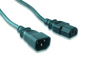Power Extension Cord C13 to C14 1,8m VDE