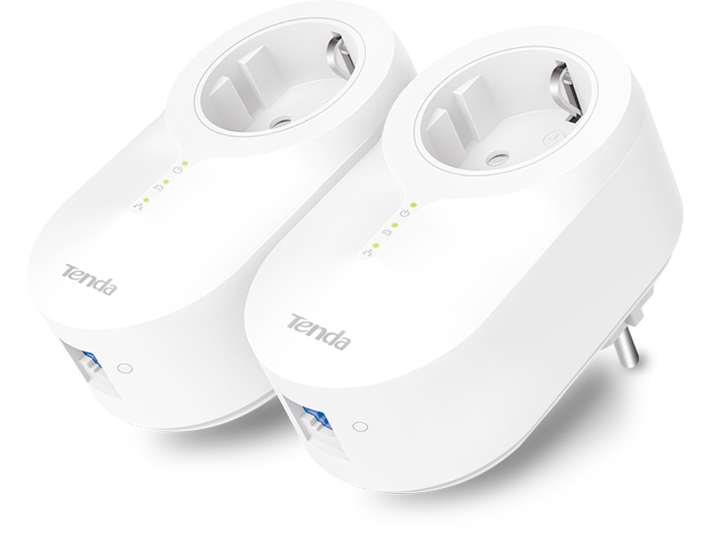 Tenda Powerline AV Adapter PH6 Gigabit 1000Mb/s 2-pack