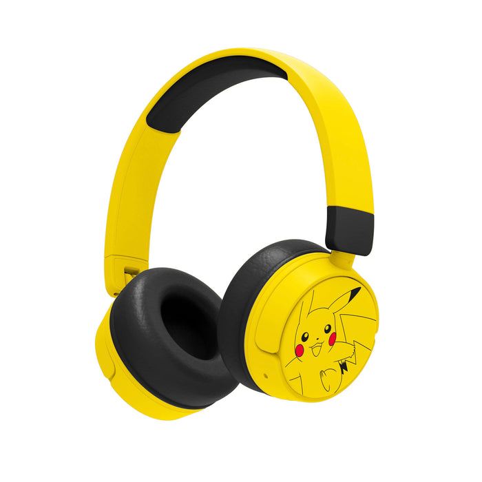 Headphones OTL Kids Pikachu Bluetooth Yellow
