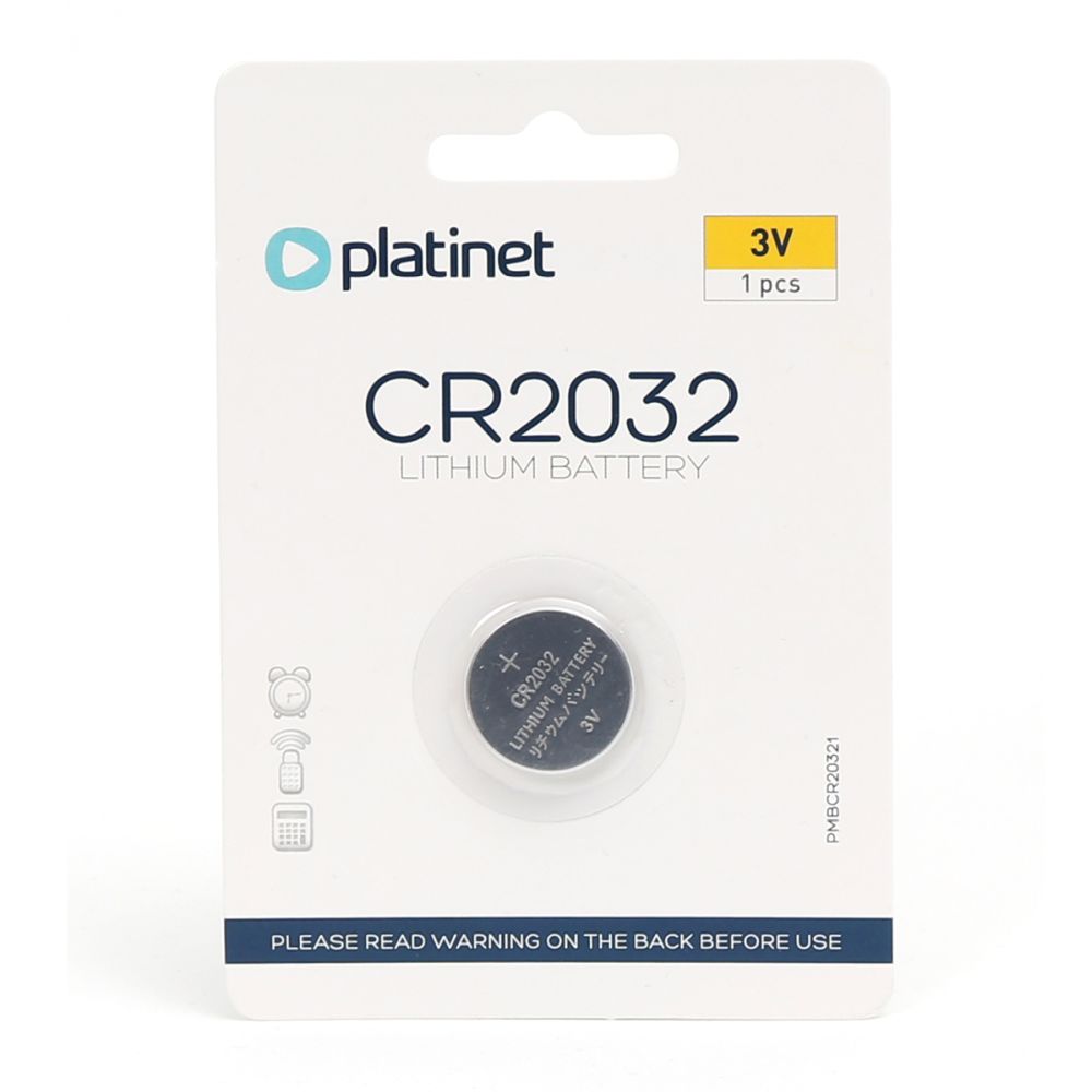 Battery CR2032 Platinet 1pcs blister pack