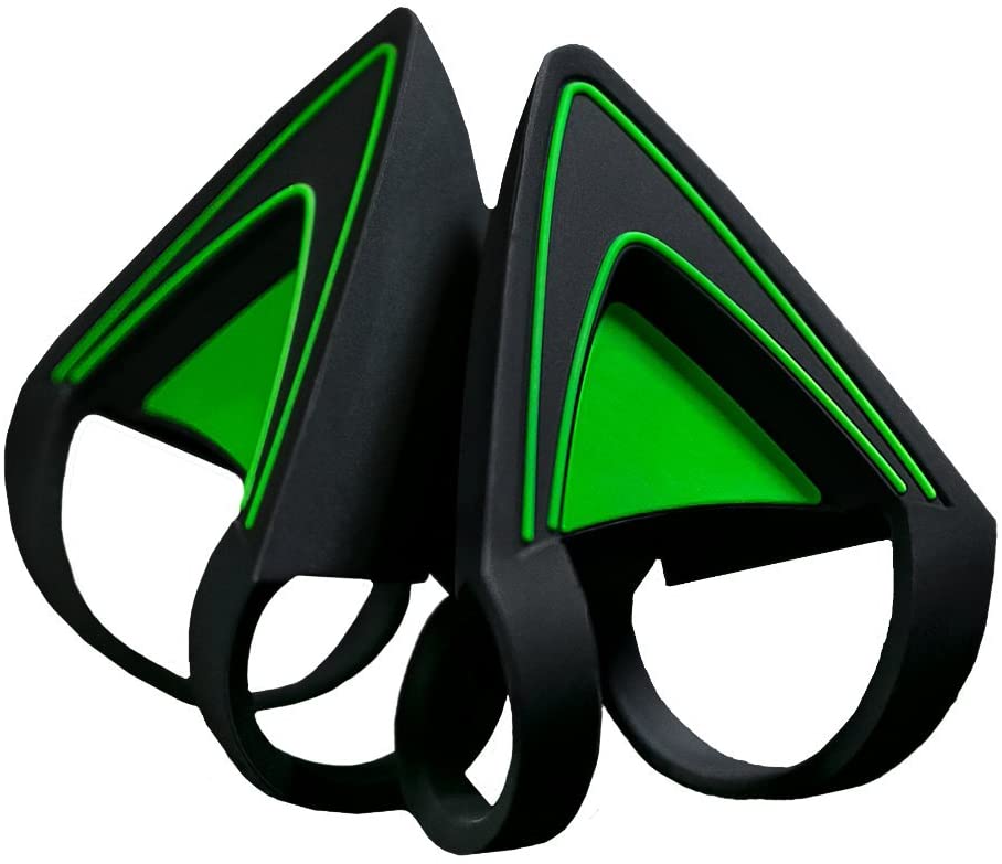 Kitty Ears for Razer Kraken Headphones - Green