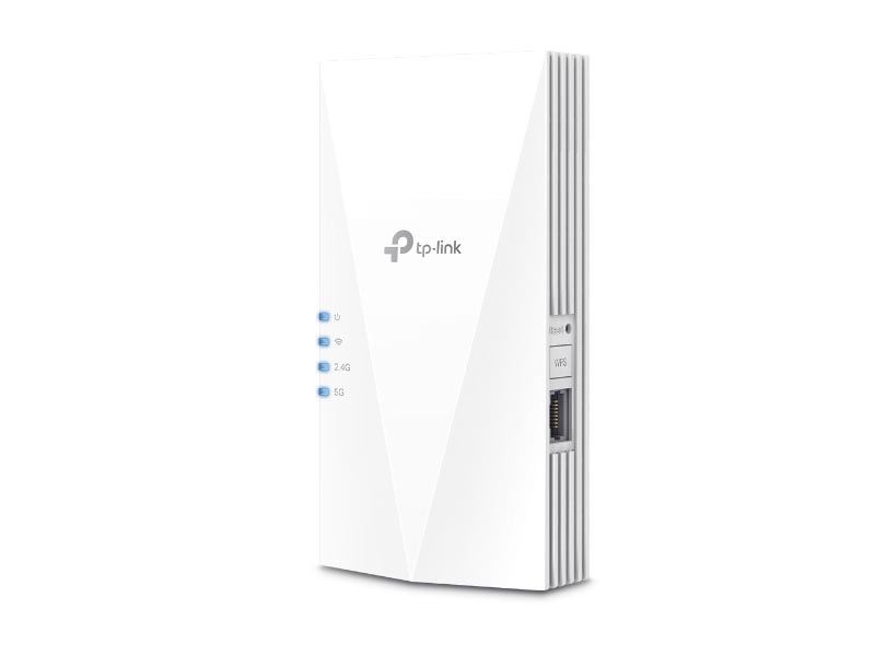TP-Link Wireless AX Dual Band Range Extender 1800Mbps RE600X Wall Plugged