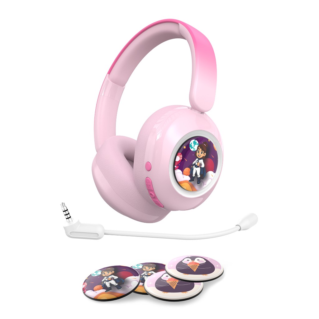 Headphones Garrett Astro Wave ANC Wireless Pink