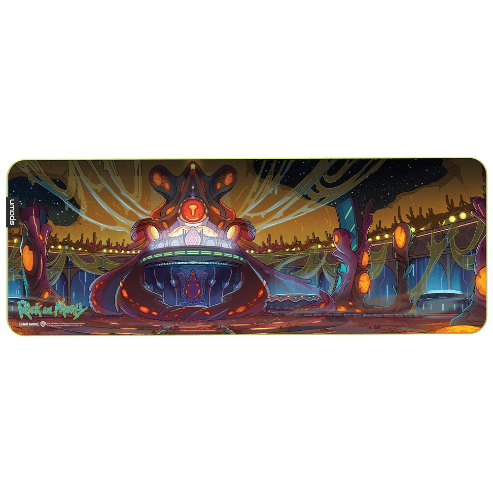 Mouse Pad Spawn Rick And Morty Gaming Mat XL 800x300x3mm 01
