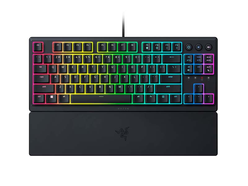 Keyboard Razer Ornata V3 Tenkeyless Low Profile Mechanical Membrane Gaming RGB Chroma