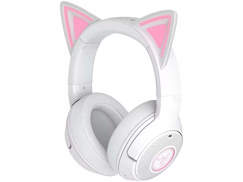 Headphones Razer Kraken Kitty V2 BT - White Edition Bluetooth Gaming RGB Chroma