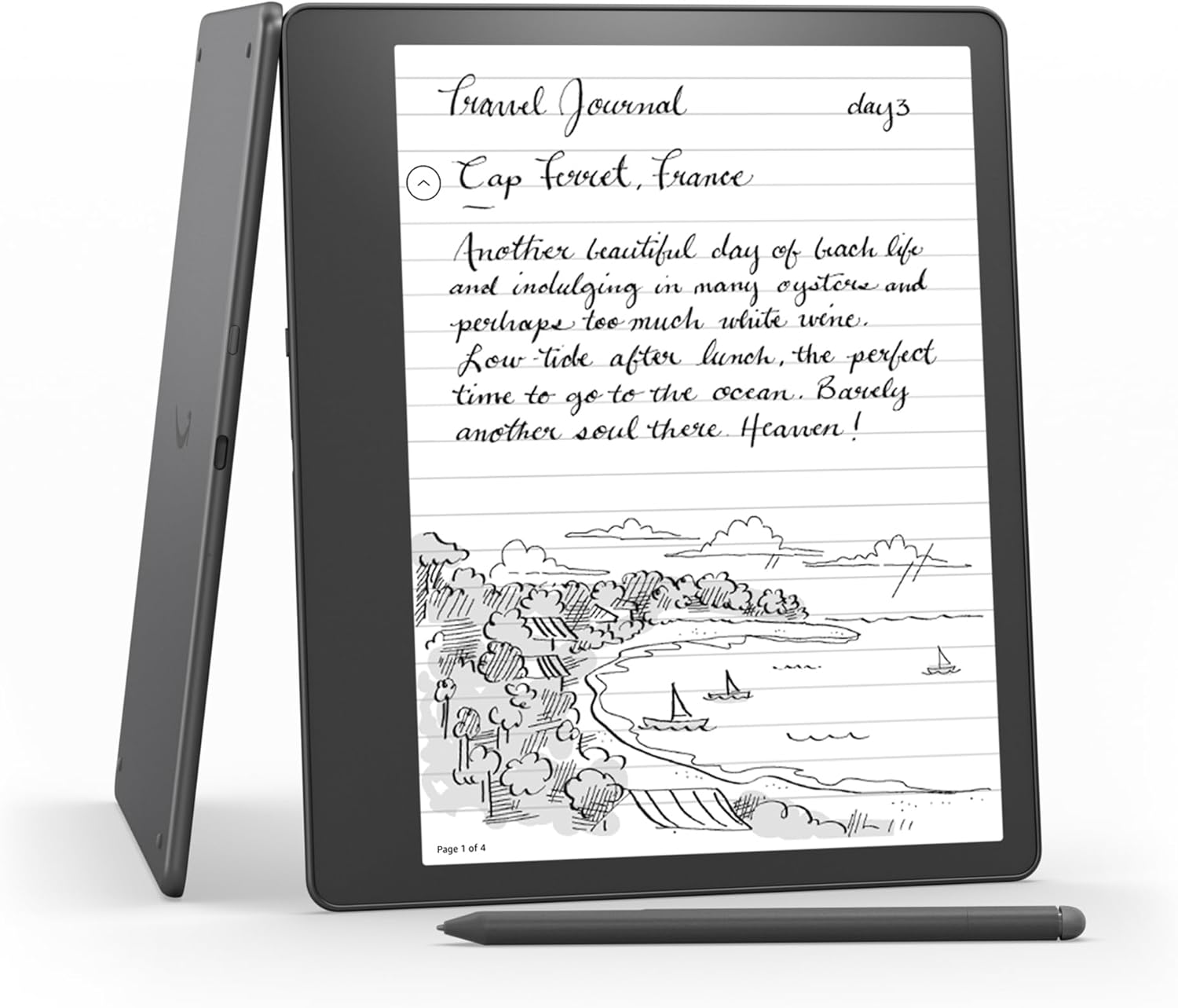 E-Book Kindle Scribe 2022 16GB Wi-Fi w/Premium Pen, ADS Tungsten Grey
