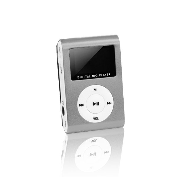 MP3 Player Setty LCD w/Earphones Silver