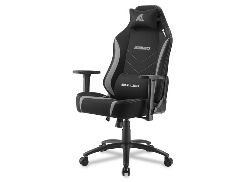 Gaming Chair Sharkoon SKILLER SGS20 Fabric Black/Grey