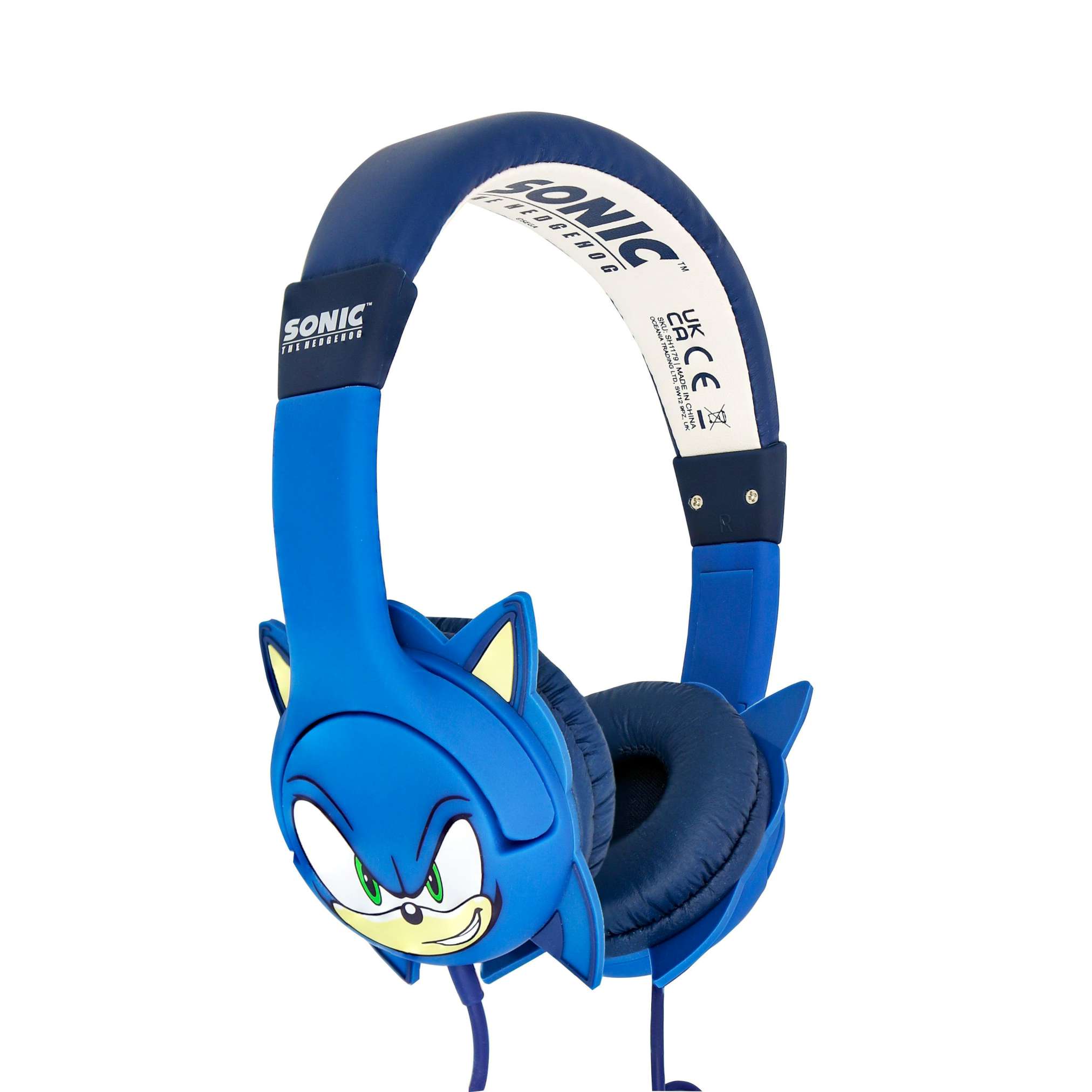 Headphones OTL Kids Sonic The Hedgehog with Rubber Ears Wired