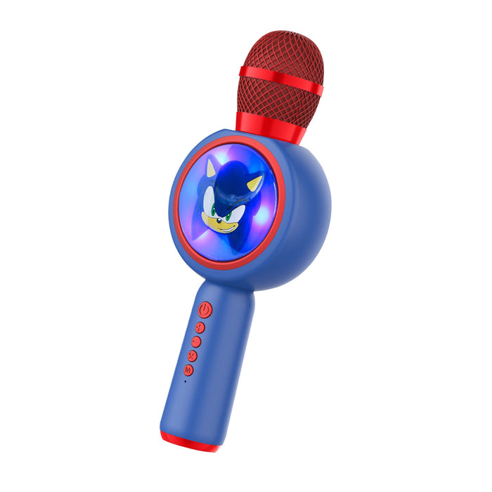Microphone Bluetooth Karaoke OTL - NEW Sonic The Hedgehog Popsing LED