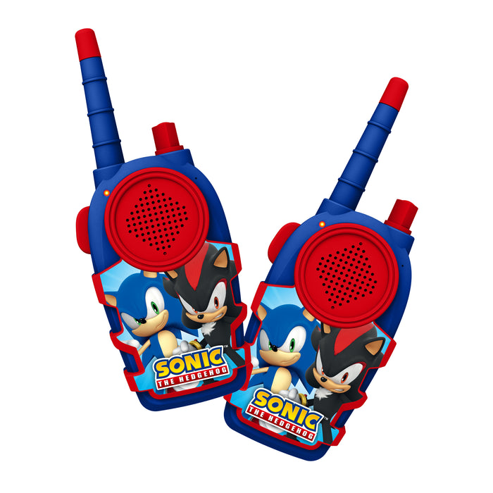 OTL Kids Walkie Talkie Set Sonic The Hedgehog Blue/Red