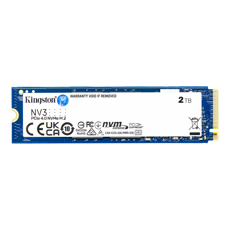 SSD M.2 Kingston NV3 2280 NVMe 2TB PCIe 4.0 x4 6000/5000 MB/s