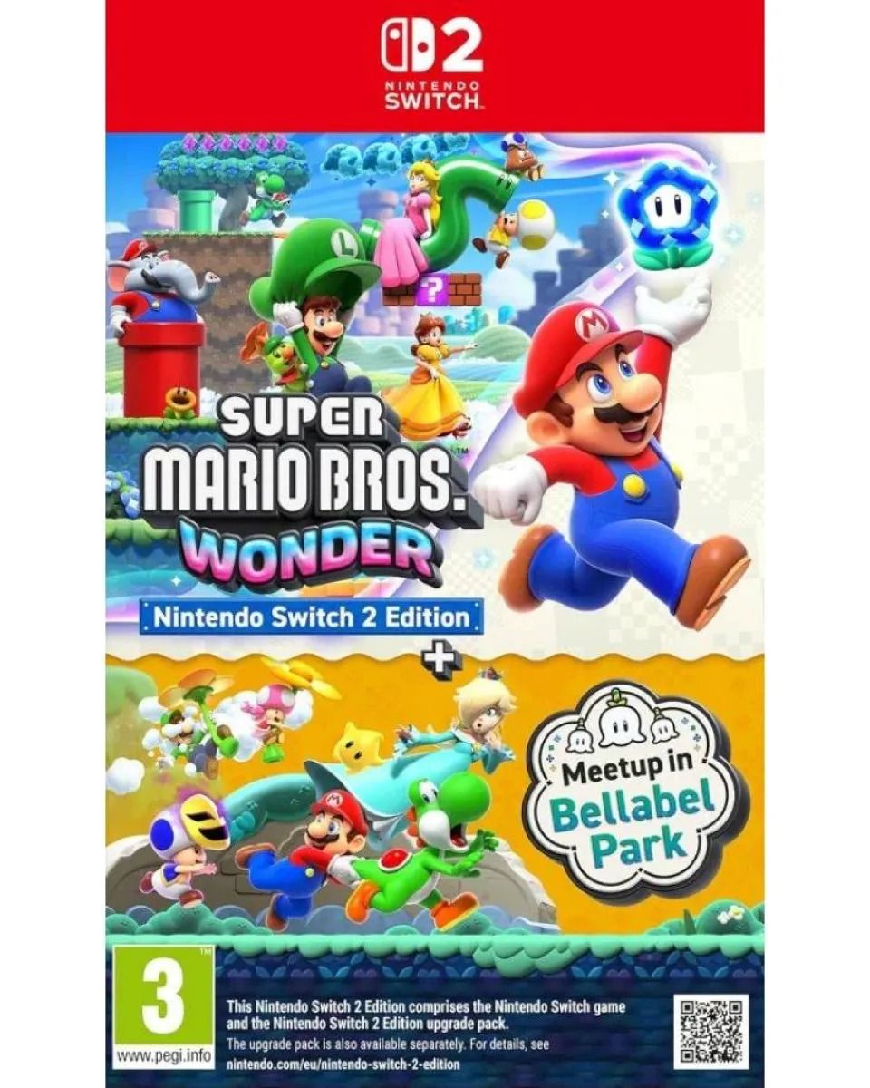 Game Nintendo 2 - Super Mario Bros Wonder + Meetup in Bellabel Park