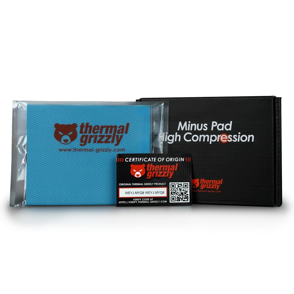 Thermal Pad Minus Pad High Compression Thermal Grizzly - 120x100x2 mm 2pcs
