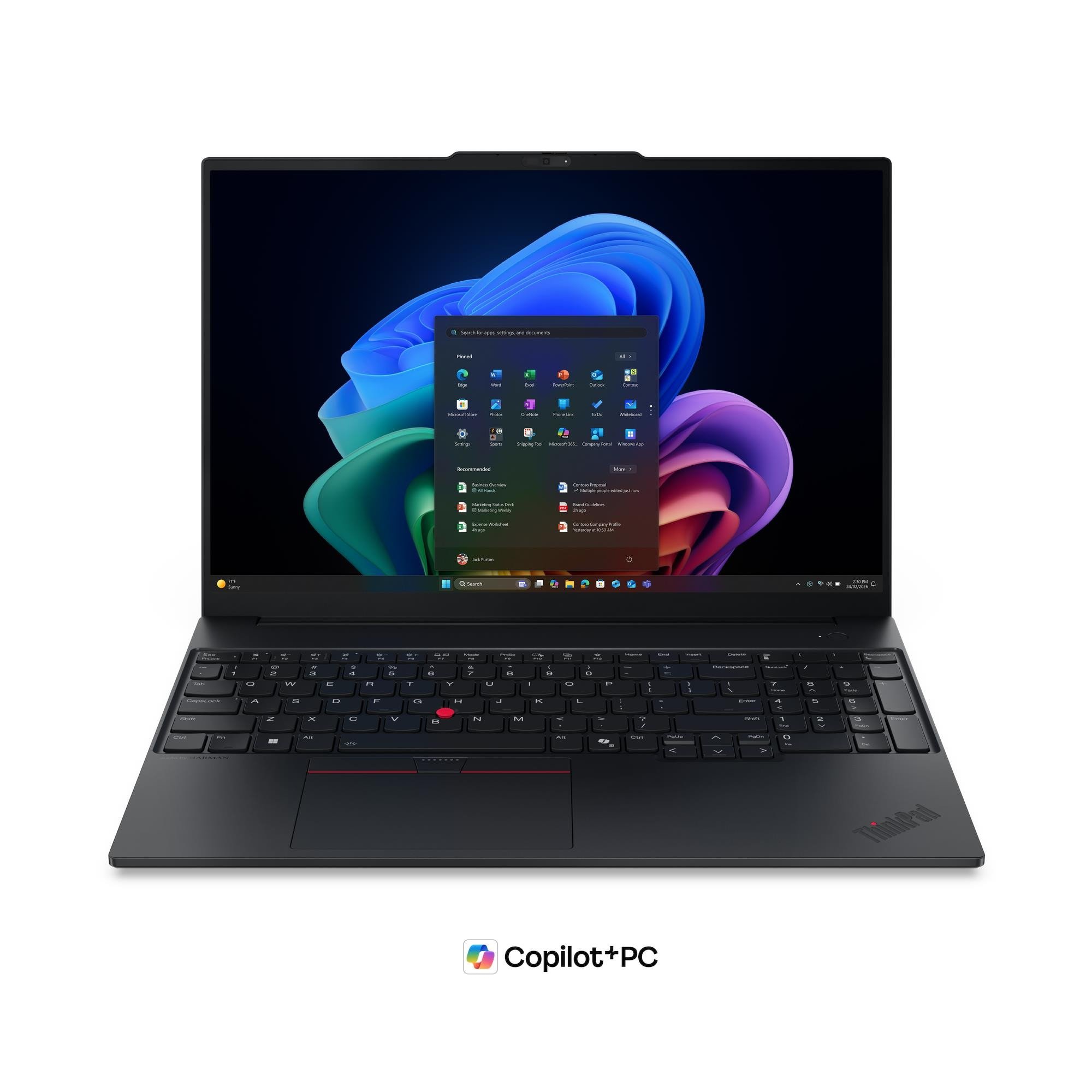 Notebook Lenovo ThinkPad E16 G3 Ultra 5 228V/32GB/1TB/16" WQXGA IPS 120Hz/BacklitKB/FP