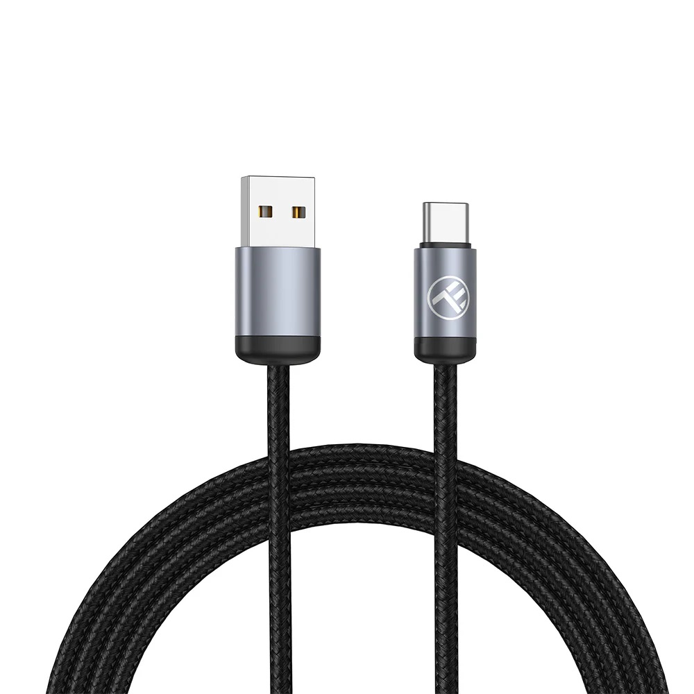 USB Cable 2.0 AM to Type-C Tellur 1m 3A Black
