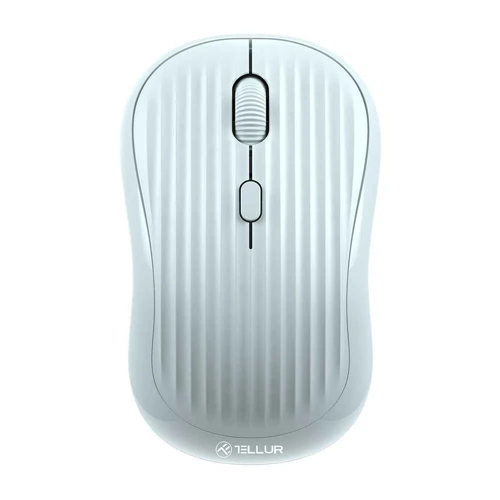 Mouse Tellur Wireless Ridge 1600dpi 2.4Ghz Bluetooth Rechargable Blue