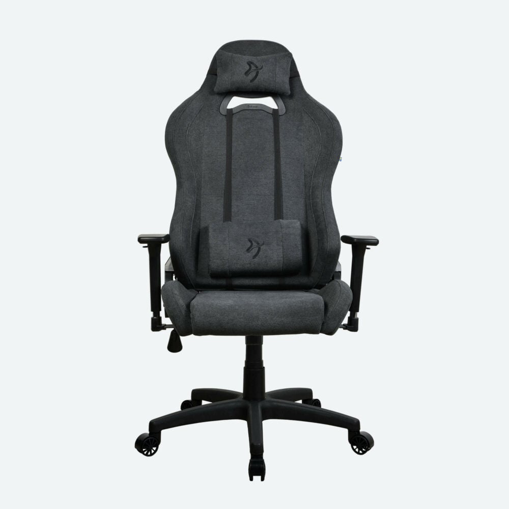 Gaming Chair Arozzi Torretta Soft Fabric Dark Grey 2