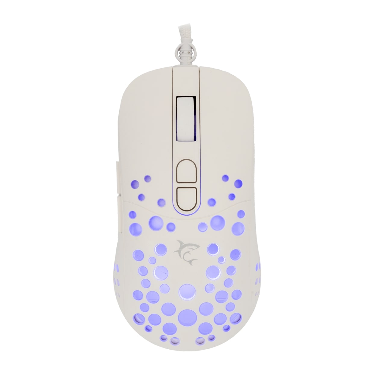 Mouse White Shark Gaming Tristan 2 12000dpi RGB White