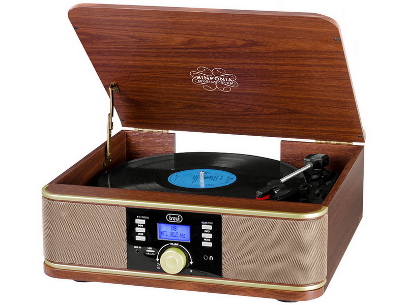 Turntable Trevi TT 1042 Bluetooth Wooden