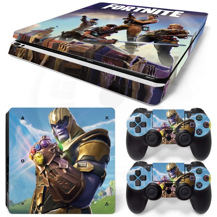 Vinyl cover (stickers) for console and controller - Fortnite (PS4)