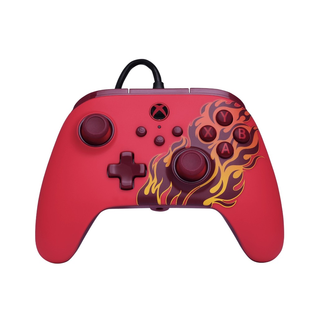 Controller PowerA Wired Advantage for XBOX/XBSX/PC - Red Blaze