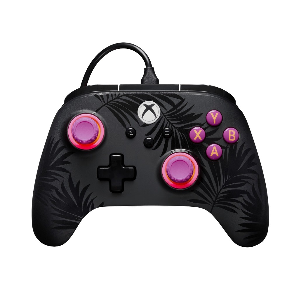 Controller PowerA Wired Advantage Plus For XBOX/XBSX/PC - Moonlit Palms