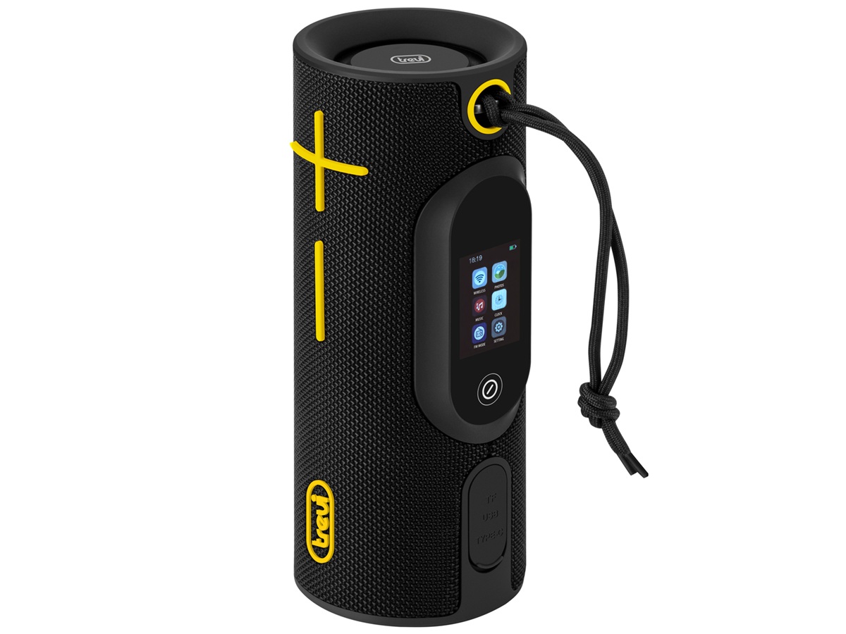 Speaker Trevi Bluetooth XSC 8B30 2x10W w/Display Black