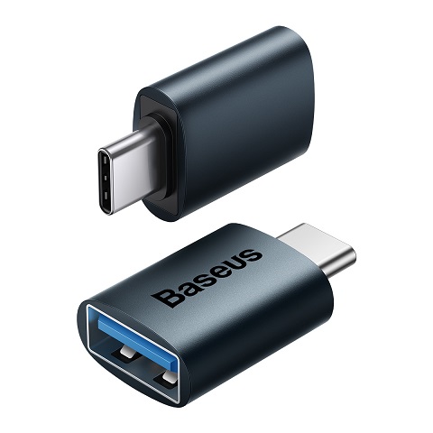 Adapter USB3.1 Type-C to Type-A Baseus Black